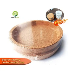 زیر لیوانی چوب پنبه ای سفارشی فله